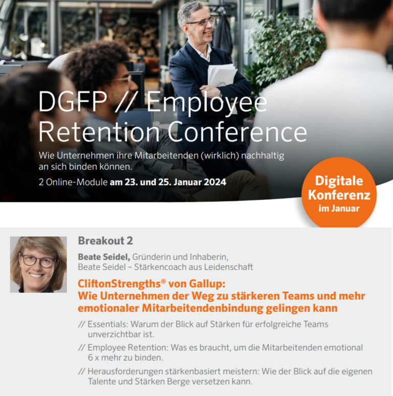 DGFP – Employee Retention Konferenz – 25. Januar 2024